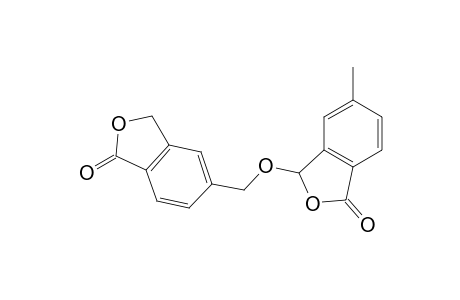 3-[(1-ketophthalan-5-yl)methoxy]-5-methyl-phthalide