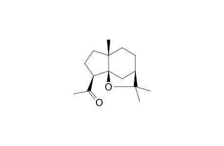 (-)-5.beta.,11-Oxyiphionan-4-one