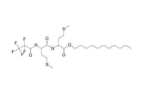 L-Methionyl-L-methionine, N-pentafluoropropionyl-, undecyl ester