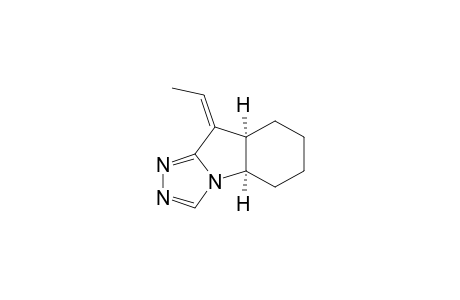 6H-1,2,4-Triazolo[4,3-a]indole, 9-ethylidene-4a,5,7,8,8a,9-hexahydro-, cis-
