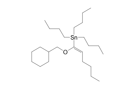 (E)-1-Cyclohexylmethoxy-1-tributylstannyl-1-hexene