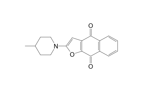 2-(4-methyl-1-piperidinyl)benzo[f]benzofuran-4,9-dione