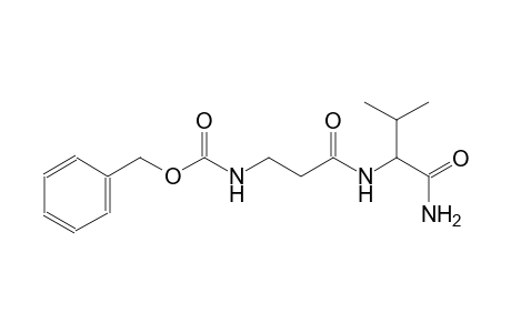 benzyl 3-{[(1S)-1-(aminocarbonyl)-2-methylpropyl]amino}-3-oxopropylcarbamate