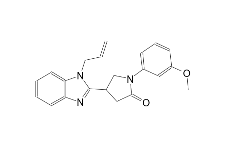 4-(1-allyl-1H-benzimidazol-2-yl)-1-(3-methoxyphenyl)-2-pyrrolidinone