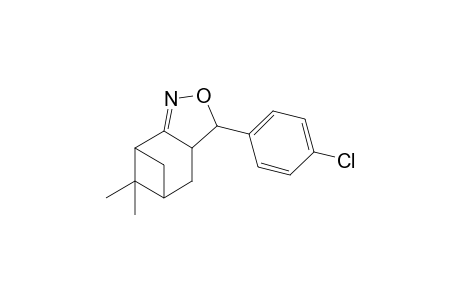 3,3a,4,5,6,7-hexahydro-3-(4'-chlorophenyl)-6,6-dimethyl-5,7-methylene bridge-2,1-benzisoxazoles
