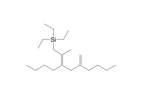 (2E)-(3-Butyl-2-methyl-5-methylenenon-2-enyl)triethylsilane