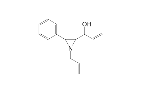 cis-1-Allyl-2-(1-hydroxy-2-propenyl)-3-phenylaziridine isomer