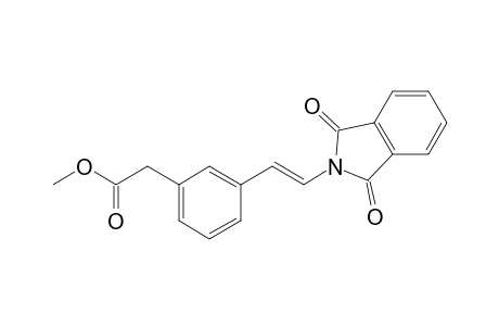 (E)-Methyl 2-(3-(2-(1,3-dioxoisoindolin-2-yl)vinyl)phenyl)acetate