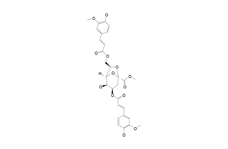 REL-(1-S,2-R,3-R,5-S,7-R)-METHYL_7-FERULOYLOXYMETHYL-2-HYDROXY-3-FERULOYLOXY-6,8-DIOXABICYCLO-[3.2.1]-OCTANE-5-CARBOXYLATE