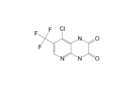8-CHLORO-7-TRIFLUOROMETHYL-1,4-DIHYDRO-PYRIDO-[2,3-B]-PYRAZINE-2,3-DIONE
