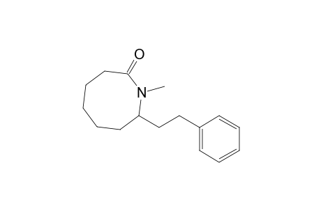 1-Methyl-8-(2-phenylethyl)azocan-2-one