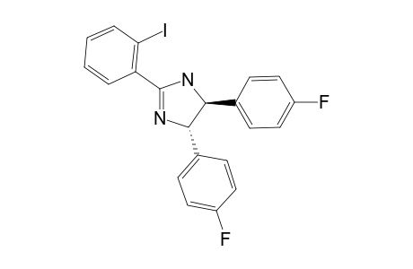 (4S,5S)-2-(2-IODOPHENYL)-4,5-BIS-(4-FLUOROPHENYL)-4,5-DIHYDRO-1H-IMIDAZOLE