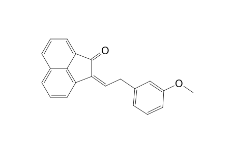 1(2H)-Acenaphthylenone, 2-[2-(3-methoxyphenyl)ethylidene]-