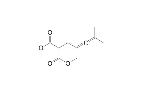 Propanedioic acid, (4-methyl-2,3-pentadienyl)-, dimethyl ester