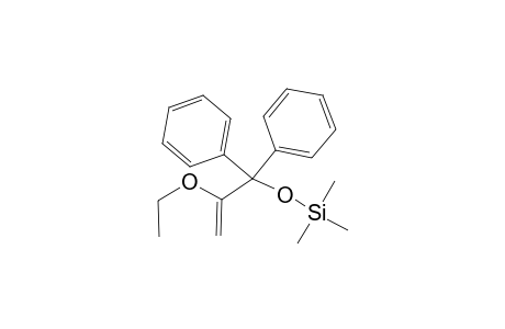 ((2-ethoxy-1,1-diphenylallyl)oxy)trimethylsilane