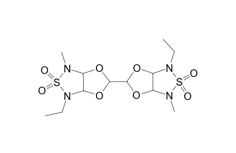 3,3'-bis{6"-Methyl-8"-ethyl-2'',4"-dioxa-7"-thia-6",8"-diazabicyclo[3.3.0]octane} - 7,7-Dioxide