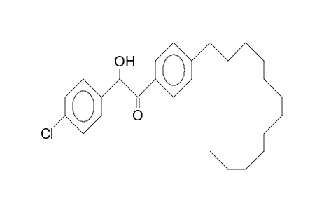 4-Chloro-A-(4-dodecyl-benzoyl)-benzylalcohol