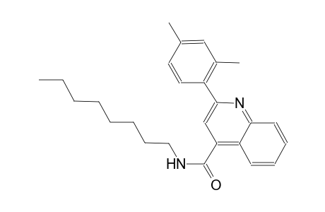 2-(2,4-dimethylphenyl)-N-octyl-4-quinolinecarboxamide