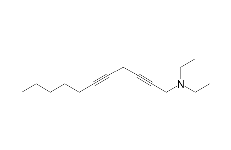 Diethyl(undeca-2,5-diynyl)amine