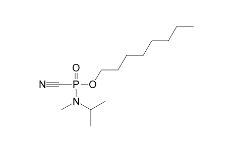 O-octyl N-isopropyl N-methyl phosphoramidocyanidate