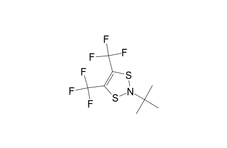 2-(t-Butyl)-4,5-bis(trifluoromethyl)-1,3,2-dithiazol