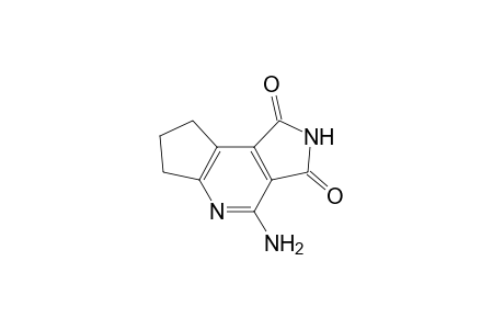 4-Amino-7,8-dihydrocyclopenta[b]pyrrolo[3,4-d]pyridine-1,3(2H,6H)-dione