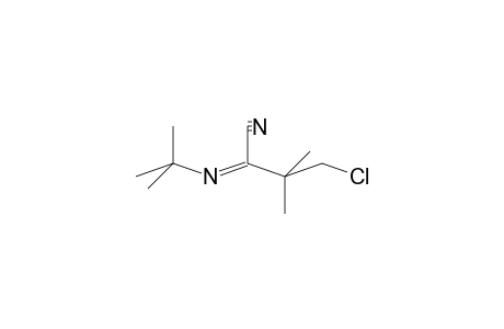 4-Chloro-2-(N-tert-butyl)imino-3,3-dimethyl-butanenitrile
