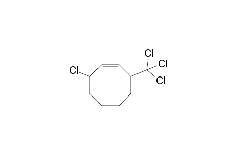 1-Chloro-4-(trichloromethyl)cyclooct-2-ene