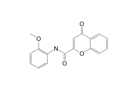 N-(2-METHOXYPHENYL)-4-OXO-4H-BENZOPYRAN-2-CARBOXAMIDE