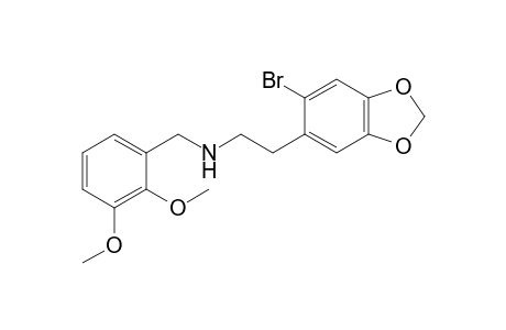 2-Bromo-N-(2,3-dimethoxybenzyl)-4,5-methylenedioxyphenethylamine