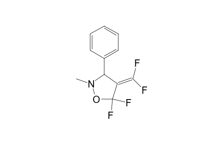 Isoxazolidine, 4-(difluoromethylene)-5,5-difluoro-2-methyl-3-phenyl-