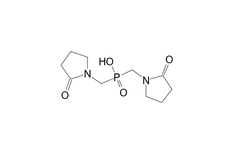 phosphinic acid, bis[(2-oxo-1-pyrrolidinyl)methyl]-