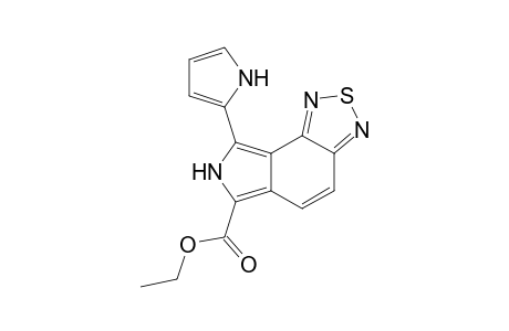 Ethyl 8-(pyrrol-2-yl)pyrrolo[3,4-e][2,1,3]benzothiadiazole-6-carboxylate