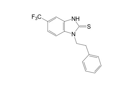 1-phenethyl-5-(trifluoromethyl)-2-benzimidazolinethione