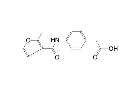 {4-[(2-methyl-3-furoyl)amino]phenyl}acetic acid