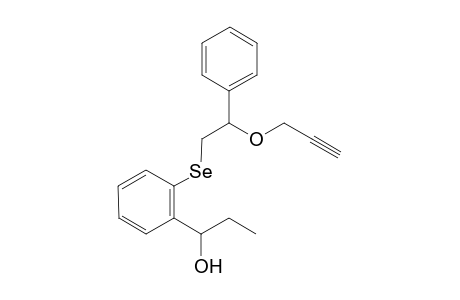 1-{2'-[2"-Phenyl-2''-(prop-2"-ynyloxy)ethylselanyl)]phenyl}propan-1-ol