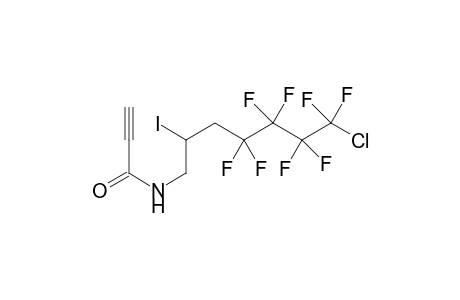 N-(3-(4'-chlorooctafluorobutyl)-2-iodopropyl) 2-propyamide