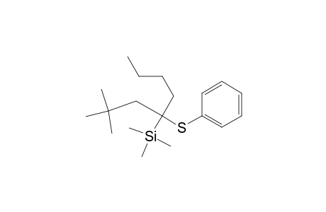 Silane, [1-(2,2-dimethylpropyl)-1-(phenylthio)pentyl]trimethyl-
