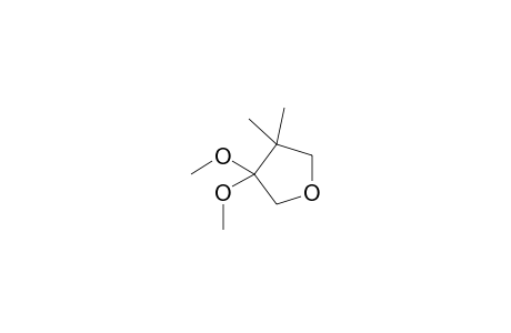 3,3-Dimethoxy-4,4-dimethyl-oxolane