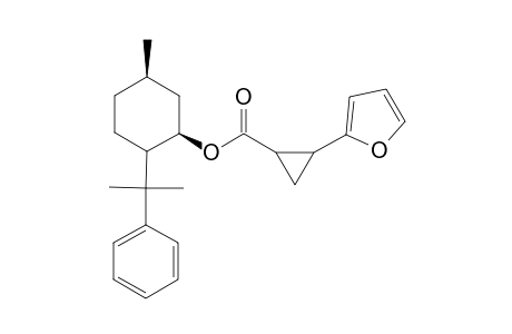 (1R,3R,4S)-8-Phenylmenthyl (1S,2S)-2-(2-furyl)cyclopropanecarboxylate