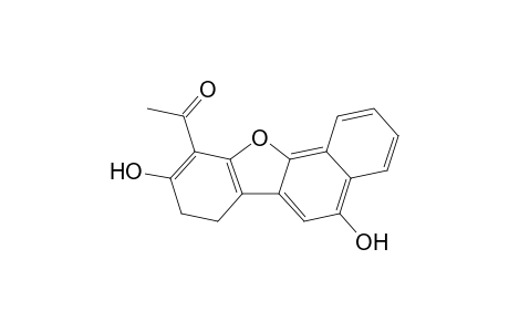 1-(5,9-dihydroxy-7,8-dihydronaphtho[1,2-b][1]benzofuran-10-yl)ethanone