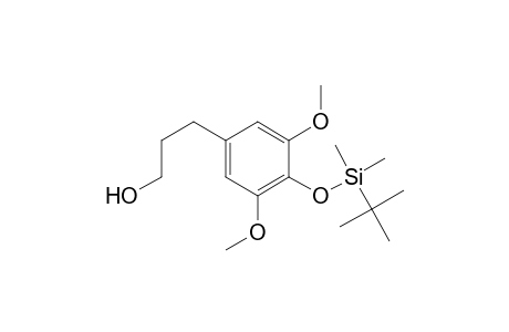 3-[4-[tert-butyl(dimethyl)silyl]oxy-3,5-dimethoxy-phenyl]propan-1-ol