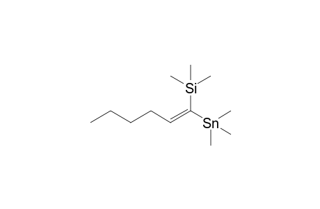 (E)-1-Trimethylsilyl-1-trimethylstannyl-1-hexene