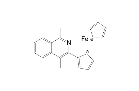 3-Ferrocenyl-1,4-dimethylisoquinoline