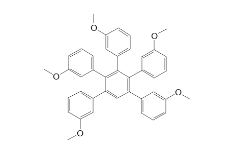 1,2,3,4,5-Pentakis(3-methoxyphenyl)benzene