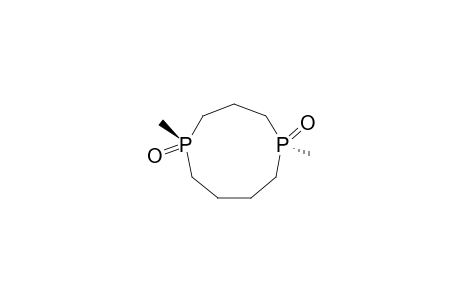 trans-1,6-Dimethyl-1,6-diphosphacyclononane-1,6-dioxide