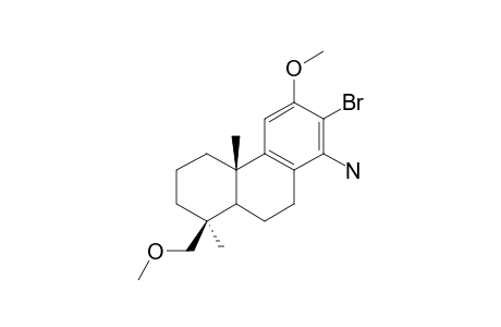 13-BROMO-12,19-DIMETHOXYPODOCARPA-8,11,13-TRIEN-14-AMINE