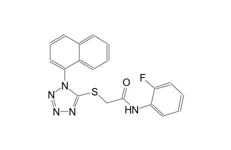 acetamide, N-(2-fluorophenyl)-2-[[1-(1-naphthalenyl)-1H-tetrazol-5-yl]thio]-