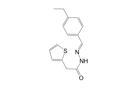 N'-[(E)-(4-ethylphenyl)methylidene]-2-(2-thienyl)acetohydrazide