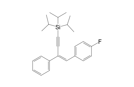 (Z)-(4-(4-Fluorophenyl)-3-phenylbut-3-en-1-yn-1-yl)triisopropylsilane